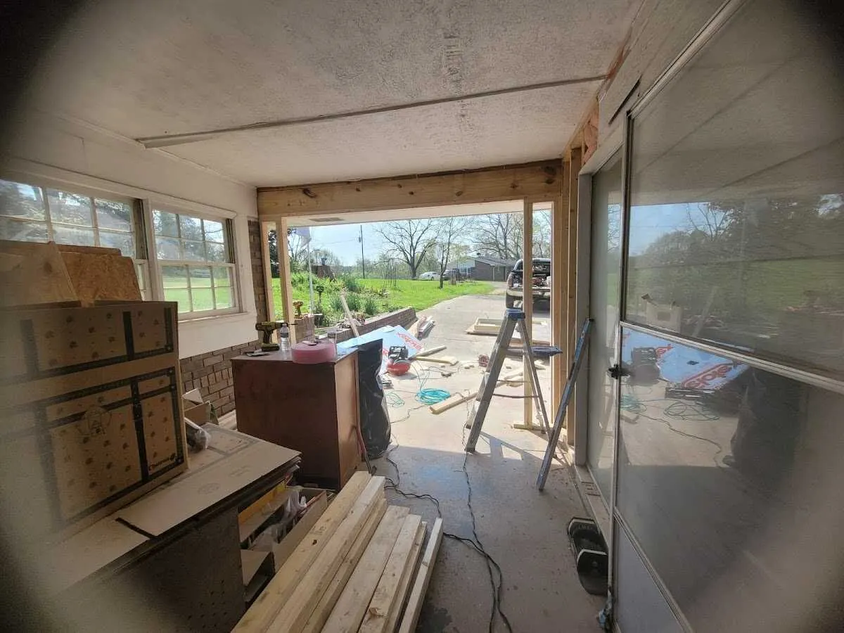 Air movers and dehumidifier for Water Mitigation Services in Hiram